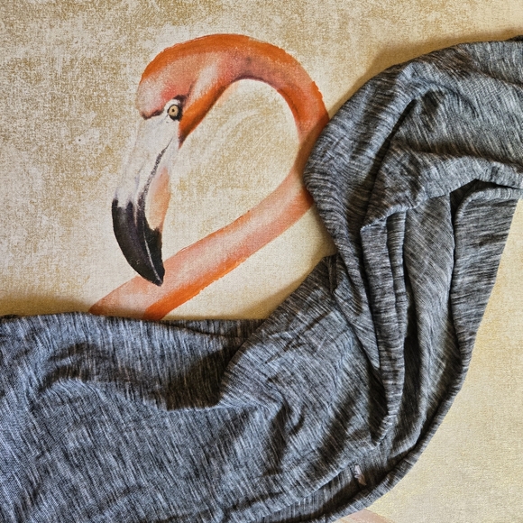 3/$25 Infinity Scarf Heather Gray Stretch Soft - Picture 1 of 6